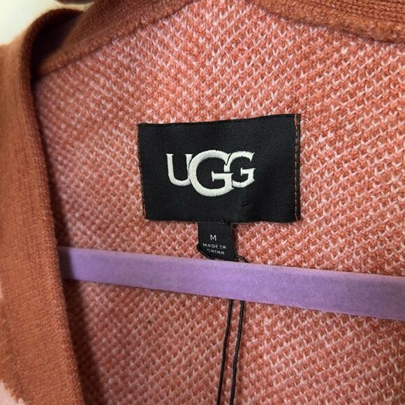 NWT-UGG- Shaina Cardigan-amber rose- size Medium - Picture 7 of 12